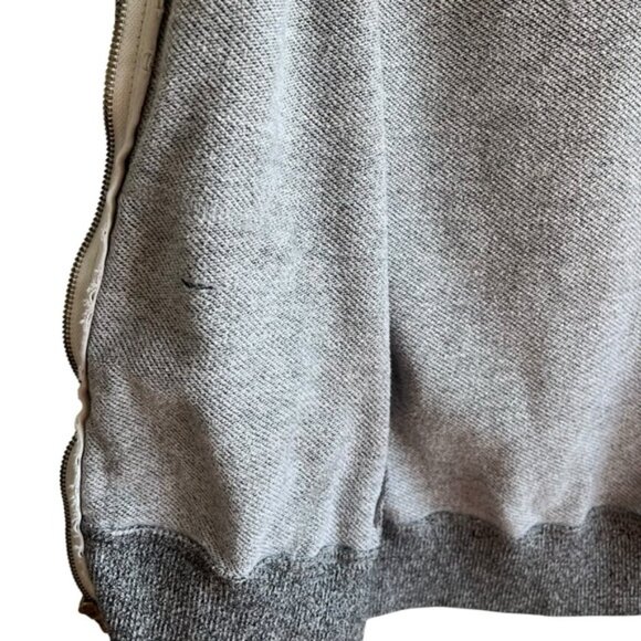 Roots Zip Up Hoodie XS Gray Salt Pepper Canada - Picture 9 of 13